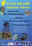 Cartel de la exposición 'El mar que bañó nuestras tierras' y conferencias relacionadas, en Alcampell