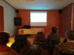 Aspecto parcial de la conferencia «Singularidad hispánica del arte mudéjar y su pervivencia histórica en Aragón»