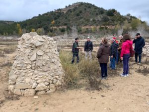 Visita de campo a las salinas de Caserras del Castillo (foto Imma Gracia / La Litera información)