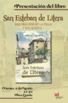 Cartel de la presentación del libro sobre San Esteban de Litera