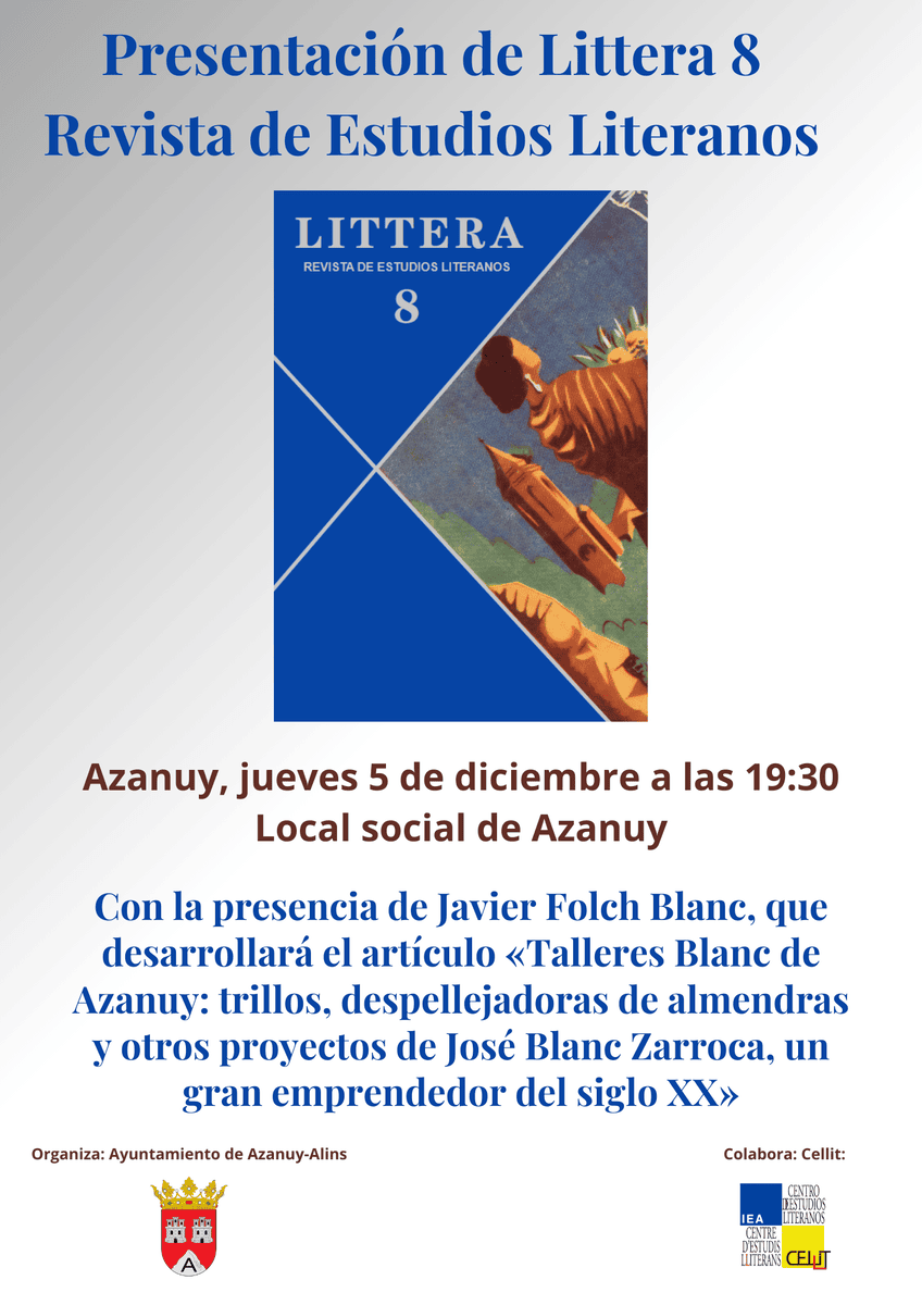 Presentación de Littera en Azanuy